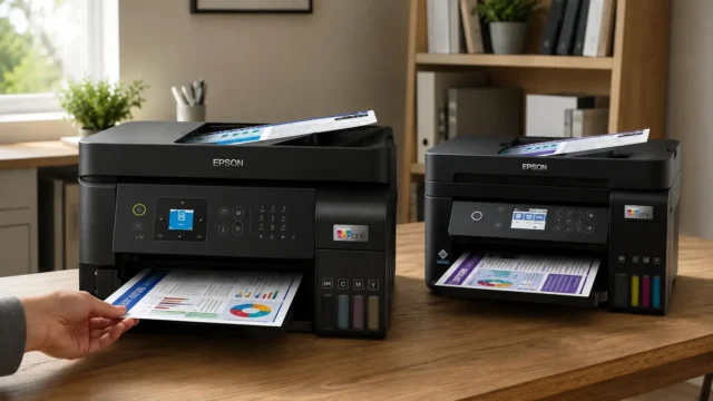 Antes de comprar uma Epson EcoTank, veja se vale pagar mais por ADF e Ethernet