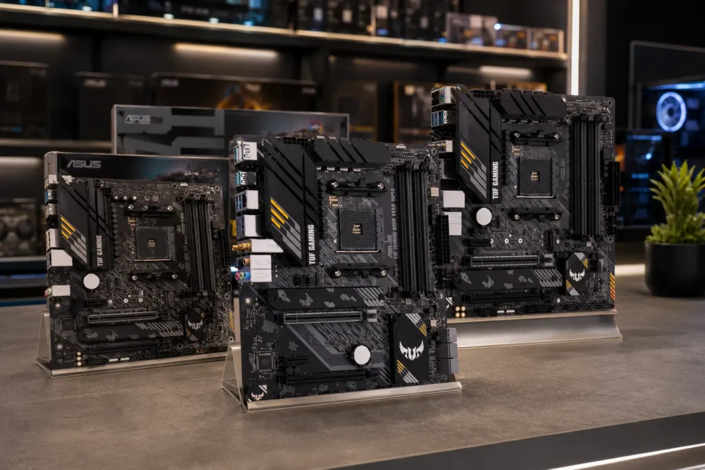 ASUS TUF B550M-Plus ou B550-Plus: tamanho e conectividade decidem a escolha