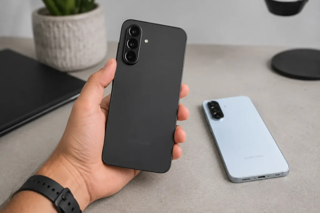 Galaxy A56 com 128GB ou 256GB: quando a memória pesa mais que subir de linha