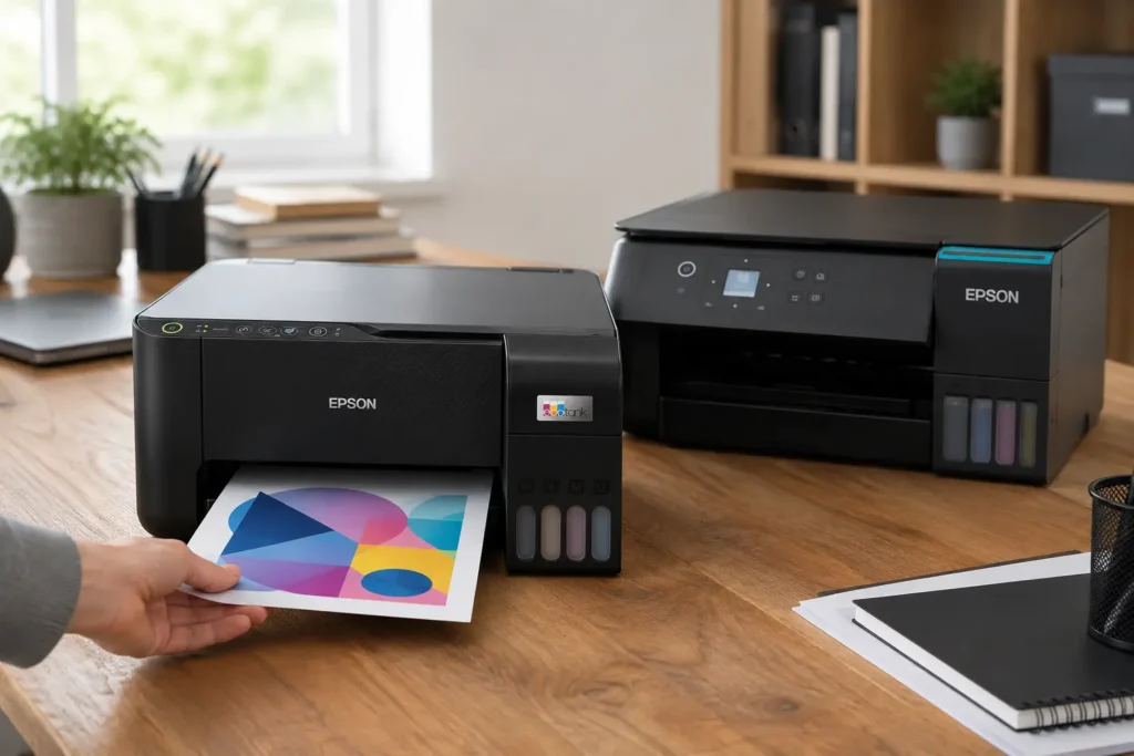 Epson EcoTank para casa ou escritório: quando subir de linha muda a escolha