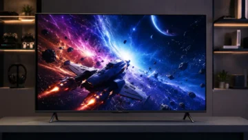Hisense Q7QG 75" ou LG OLED C4: tamanho ou painel?