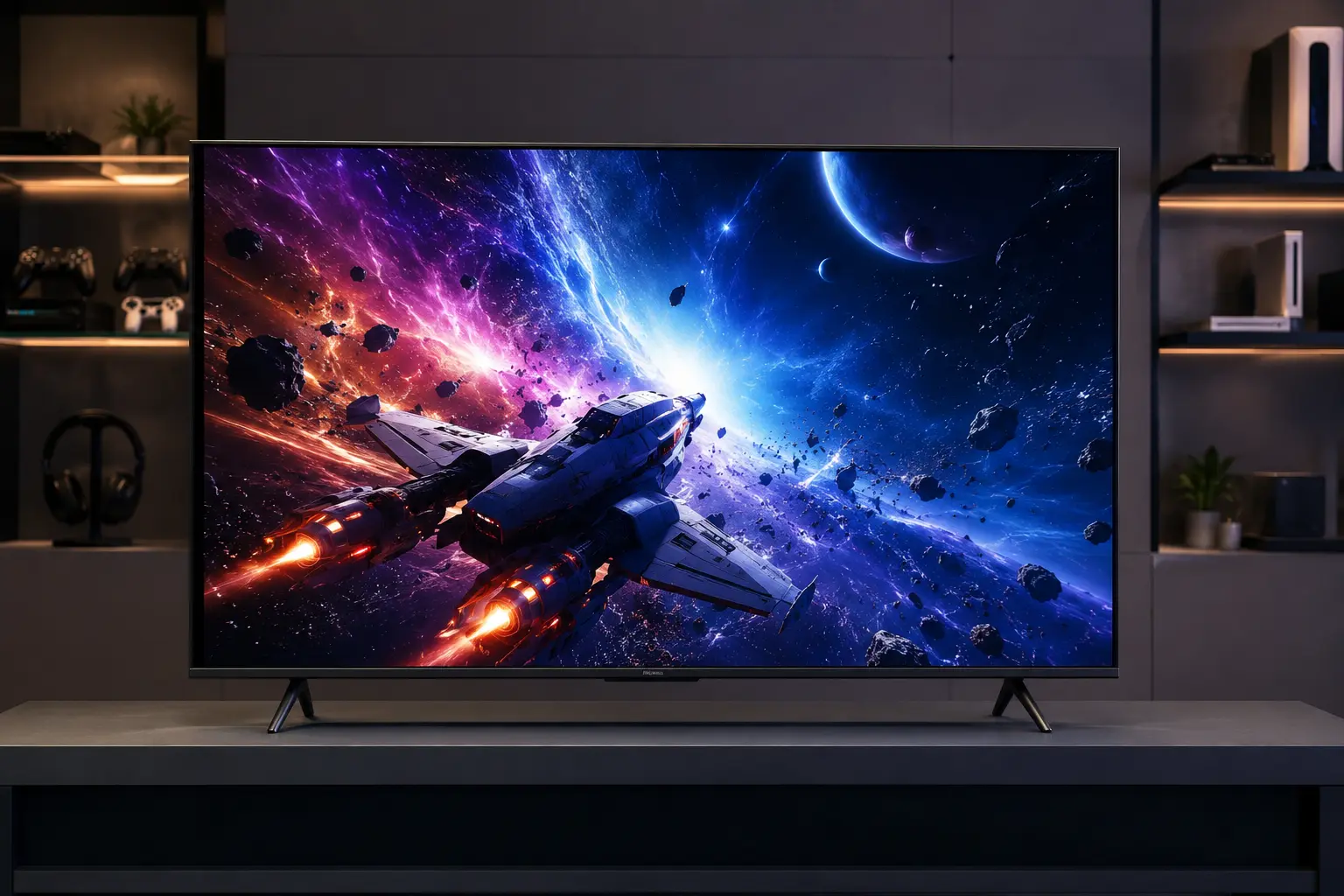 Hisense Q7QG 75" ou LG OLED C4: tamanho ou painel?