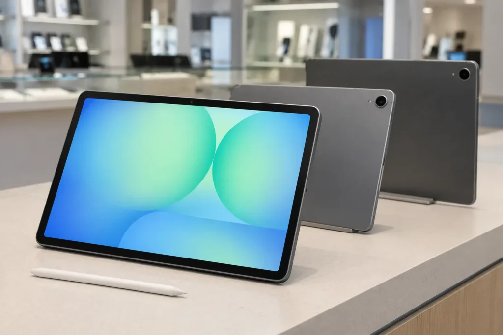 Galaxy Tab S10 FE 5G, Wi-Fi ou Lite: conectividade e memória mudam a escolha