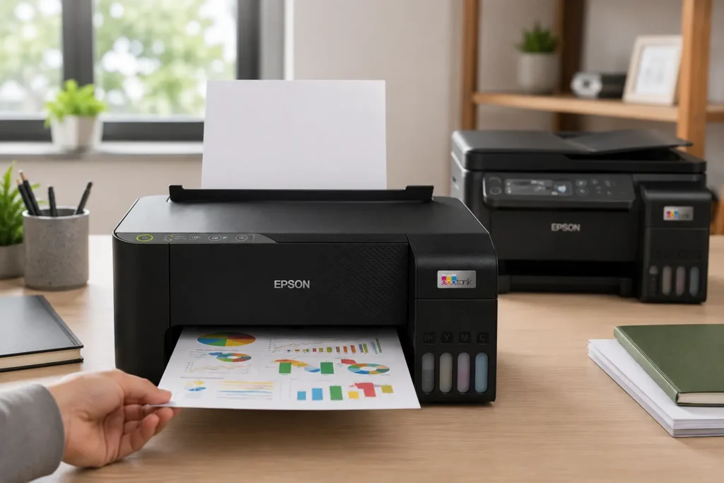 Epson EcoTank L1250 ou multifuncional: quando imprimir basta e quando subir de linha pesa