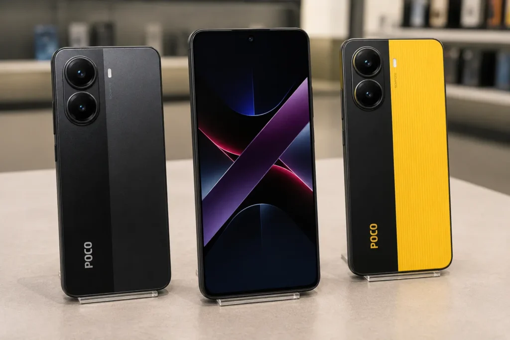 Poco X7 Pro 5G com 256GB ou 512GB: quando a memória maior pesa na escolha