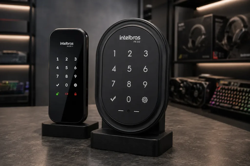 Fechadura digital Intelbras FR 102: quando ela resolve e quando comparar