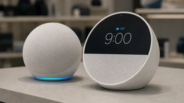 Echo Spot ou Echo Dot: quando o relógio na tela realmente muda a escolha