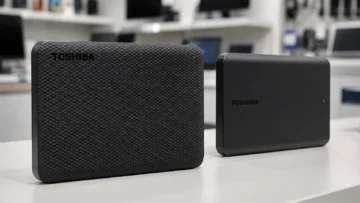 HD externo Toshiba Canvio: quando 2TB resolvem e quando olhar 1TB ou 4TB