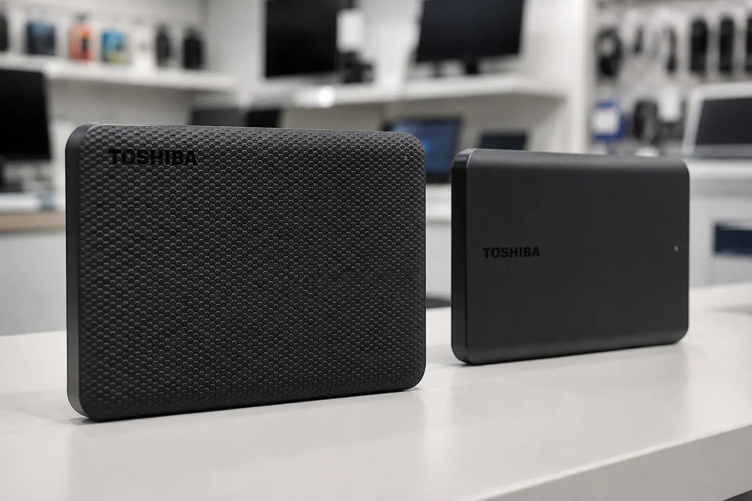 HD externo Toshiba Canvio: quando 2TB resolvem e quando olhar 1TB ou 4TB