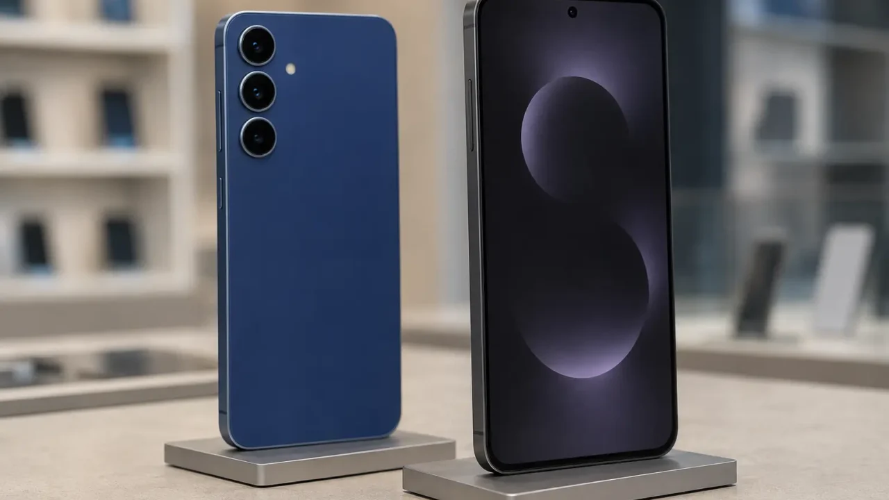 Galaxy S25 Edge ou S25 FE: quando tela, câmera e memória pesam na escolha