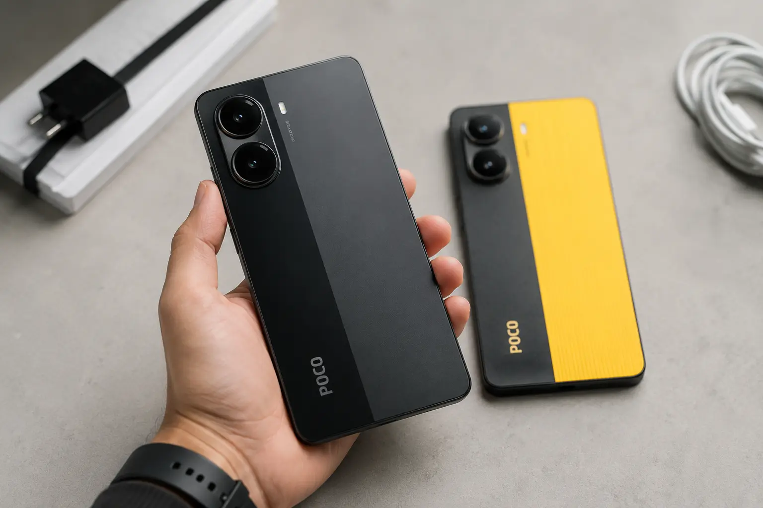 Poco X7 Pro 8GB ou 12GB: quando memória e armazenamento pesam na escolha
