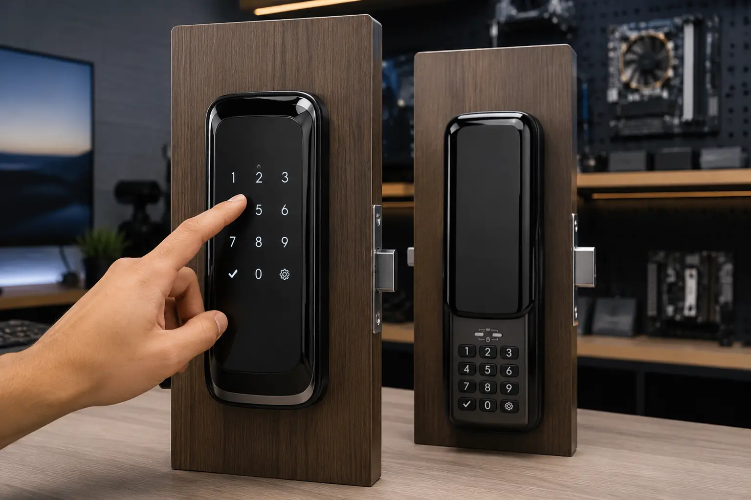 Fechadura Intelbras FR 10 ou versões com biometria: quando subir de linha