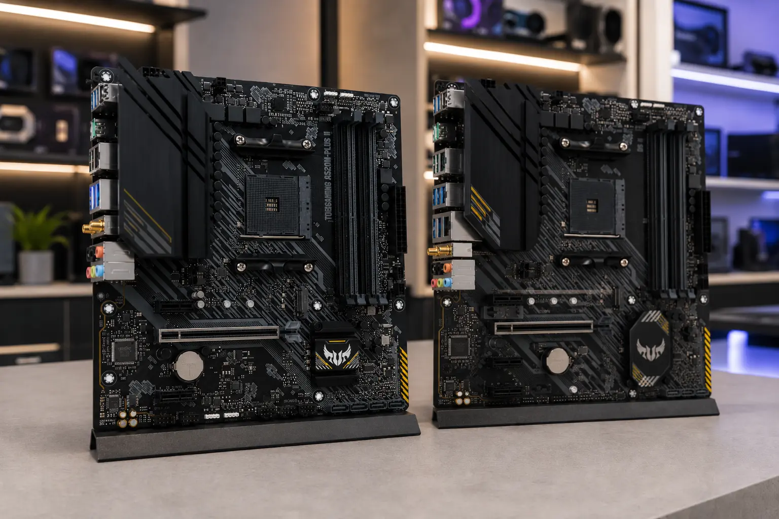TUF Gaming A520M-PLUS II ou B550: quando subir de placa muda o setup AM4