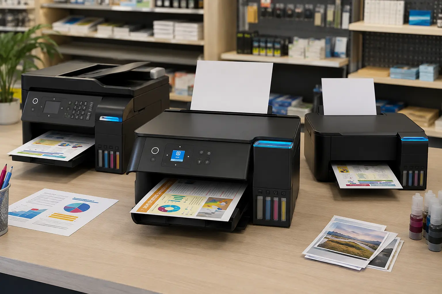 Epson EcoTank L3250 ou subir de linha: quando duplex, ADF e rede fazem diferença