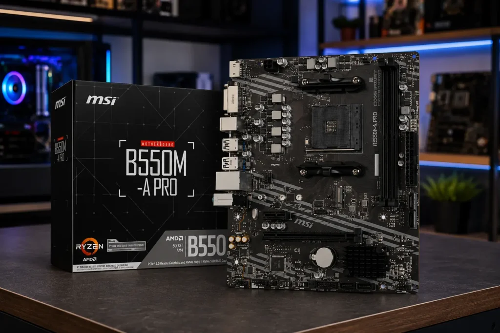 MSI PRO B550M-P ou A520M-A PRO: o que muda na escolha para AM4?