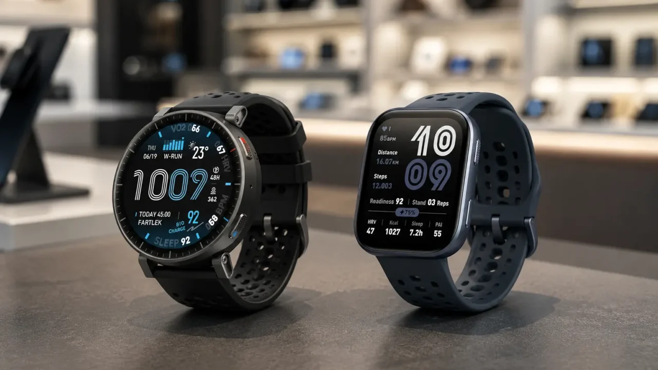 Active Max ou Bip 6: bateria e tela definem perfis diferentes