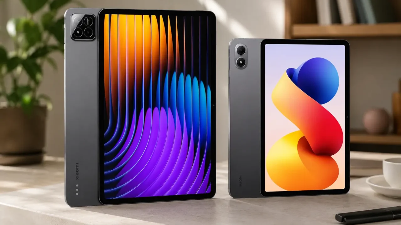 Redmi Pad 2 Pro amplia tela; Pad 7 Pro prioriza fluidez e recarga