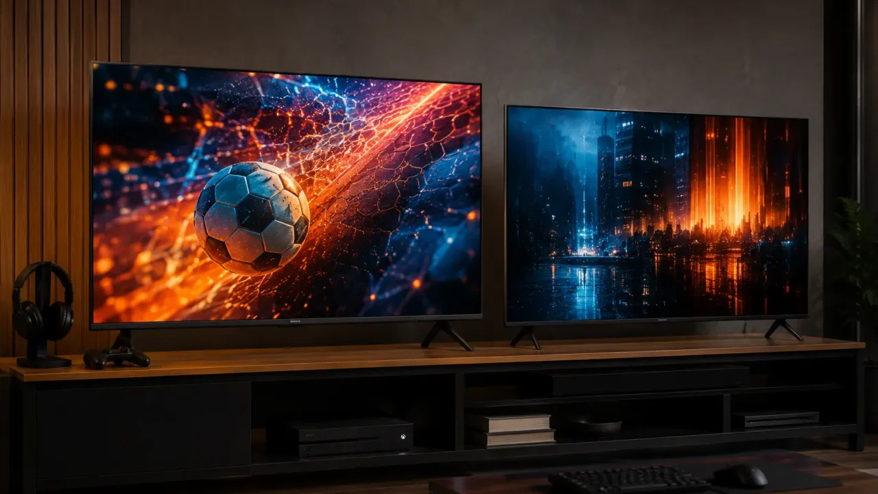 LG QNED 55QNED80 e TCL 55P8K seguem caminhos diferentes na TV 4K