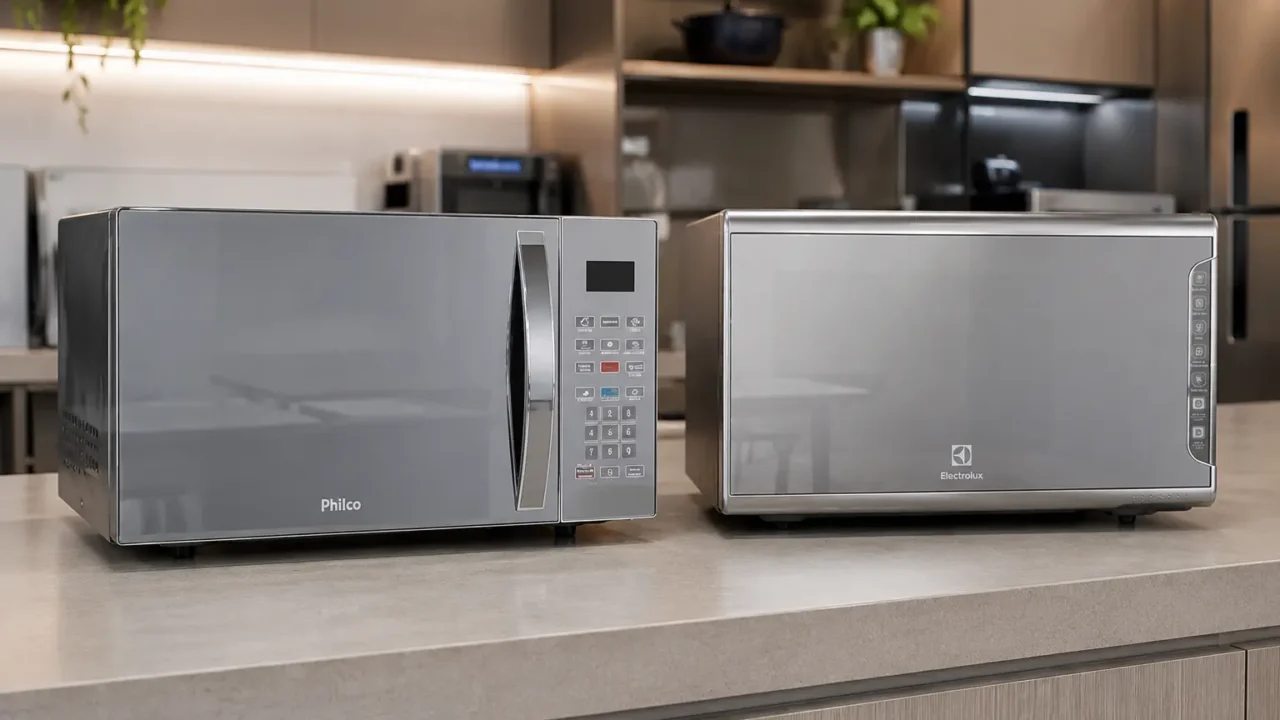 Philco PMO38S ou Electrolux MI41S: espaço ou painel na rotina