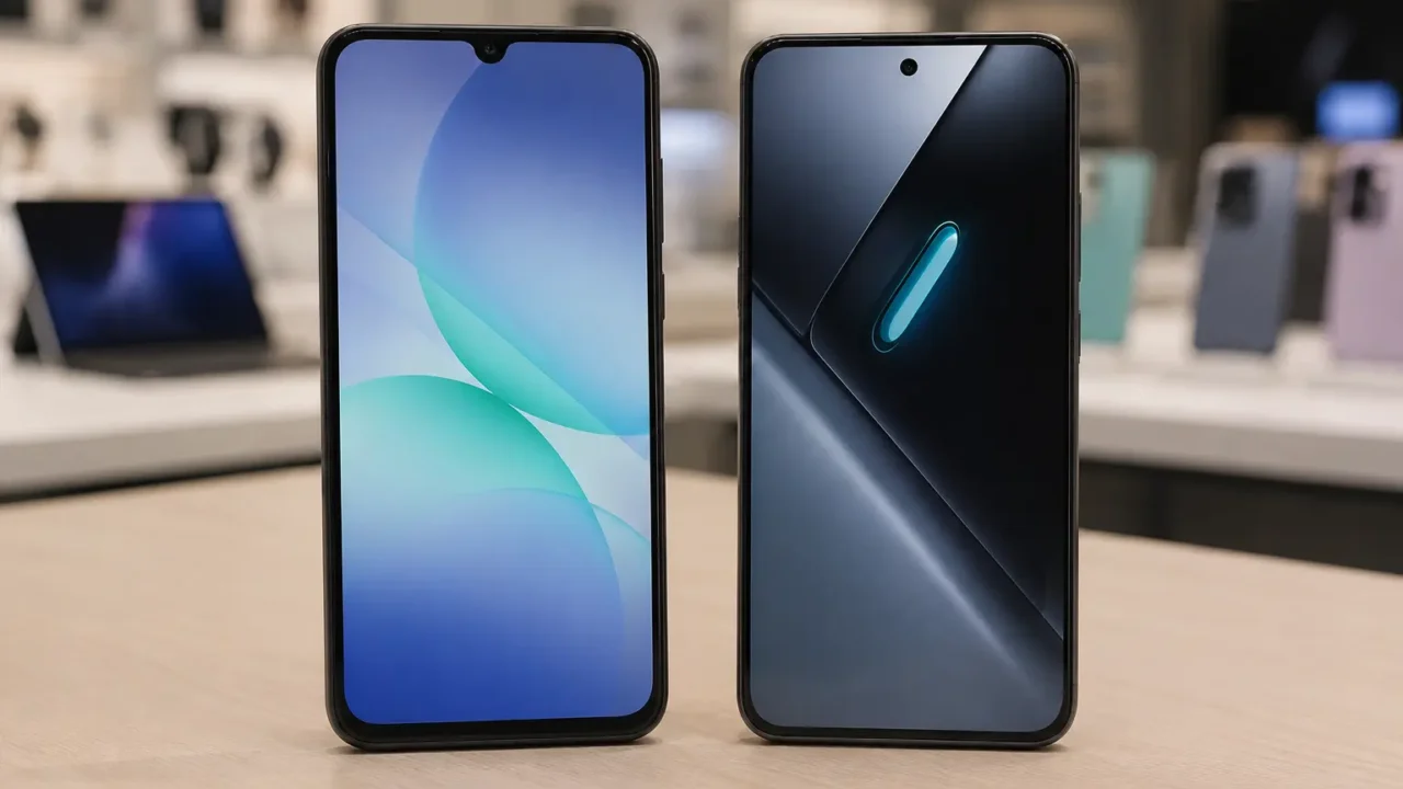 Galaxy A17 ou Poco X8 Pro: Samsung equilibrado ou hardware forte