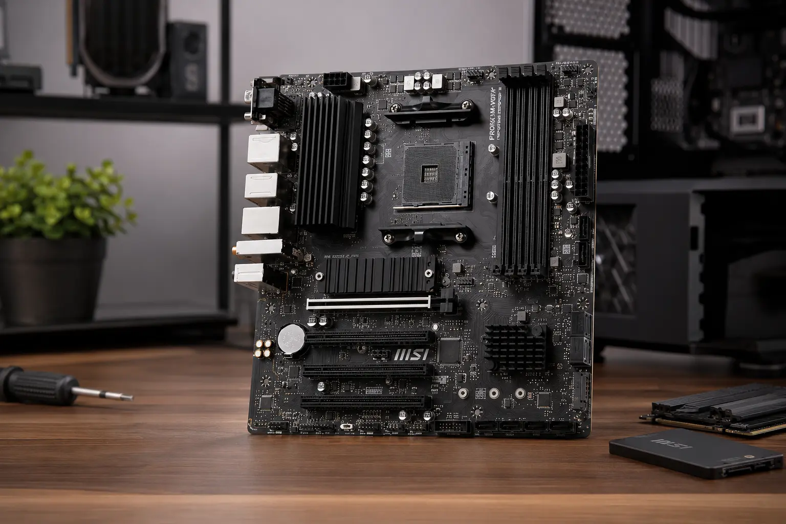 MSI B550M-VC ou B850-P: manter AM4 ou migrar para AM5?