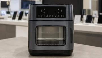 Air fryers de 12L não entregam o mesmo espaço por dentro