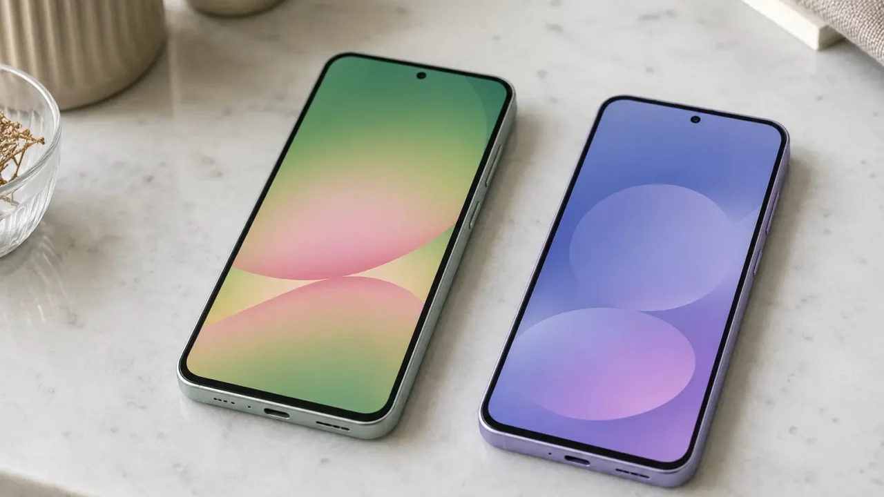 Galaxy A56 256GB ou A57 128GB: o desempate está no espaço