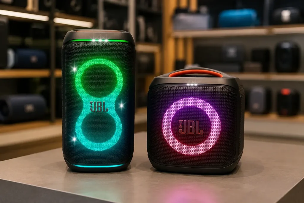 JBL Encore Essential 2 ou Club 120: potência ou autonomia?