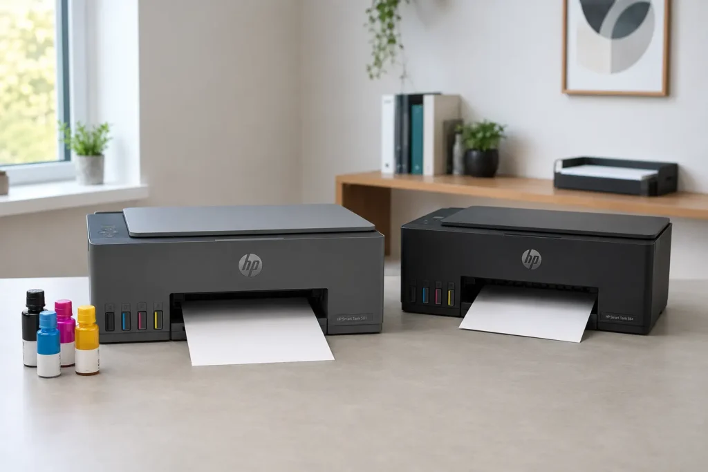 HP Smart Tank 581 ou 584: quais diferenças pesam na escolha?