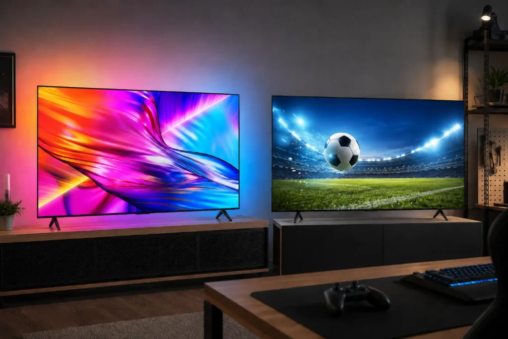 Philips The One ou TCL P7L: Ambilight ou QLED na escolha?