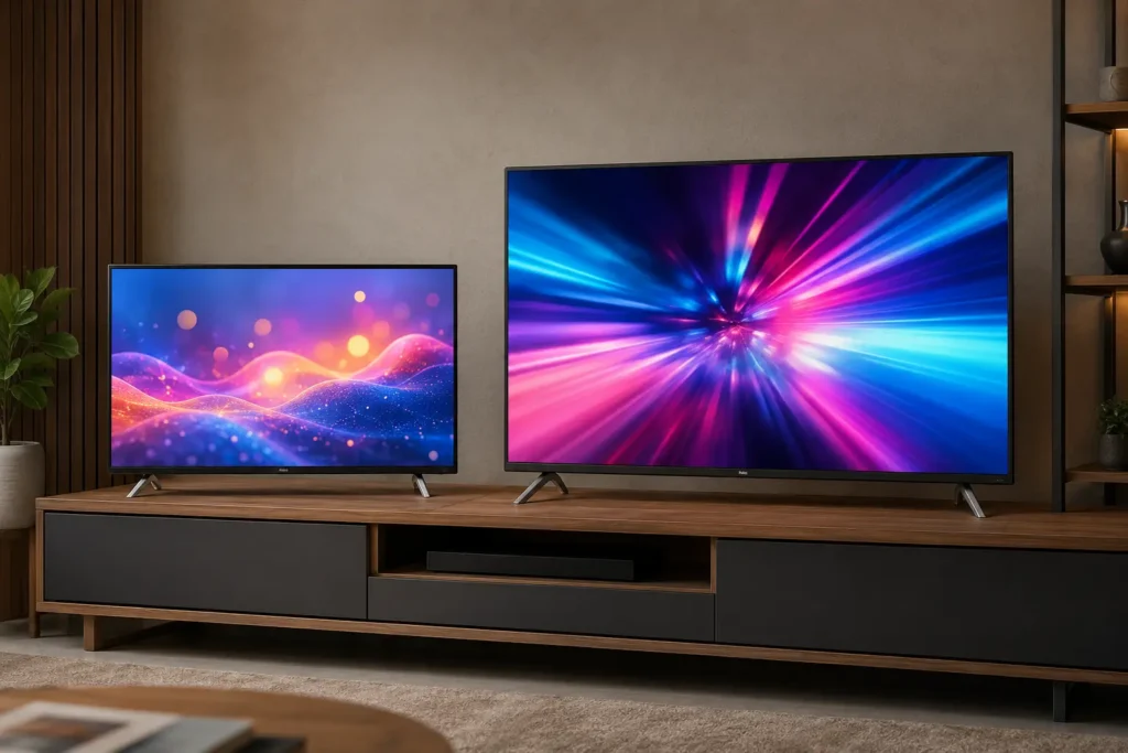 Roku TV 32 ou 50 4K: quando o tamanho muda a escolha?