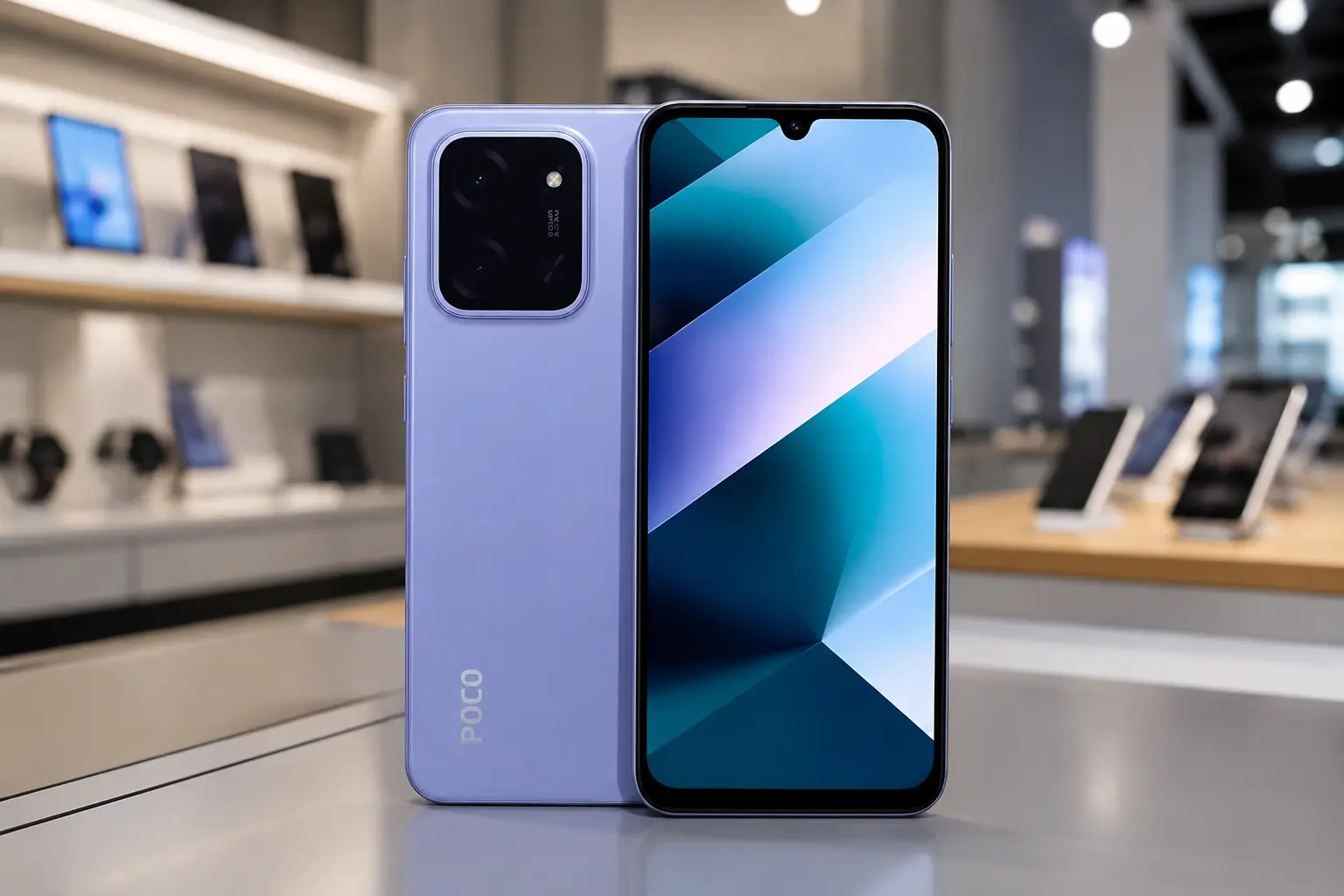 POCO C85 ou Galaxy A07: mais memória ou suporte prolongado?