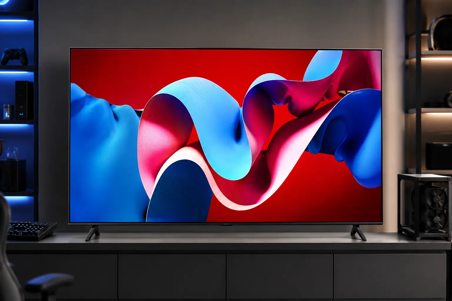 LG QNED73 ou OLED C4: recursos inteligentes ou imagem avançada?