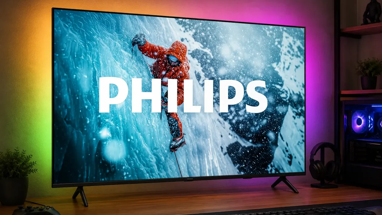 Philips 55PUG7300 ou Ambilight 65": tela maior ou mais equilíbrio?