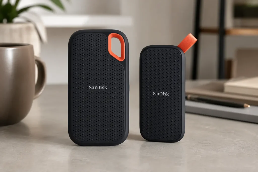 SanDisk Portable ou Extreme de 1 TB: quando a diferença importa?