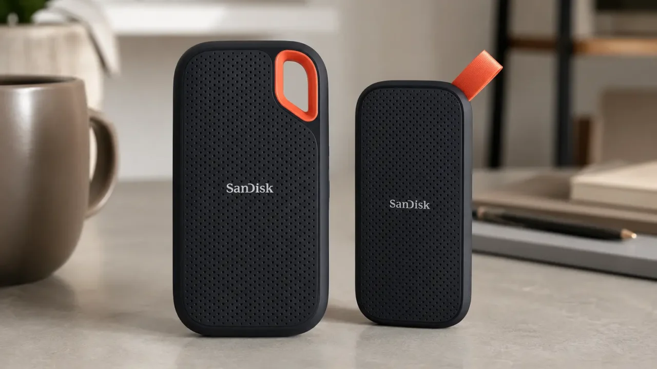 SanDisk Portable ou Extreme de 1 TB: quando a diferença importa?