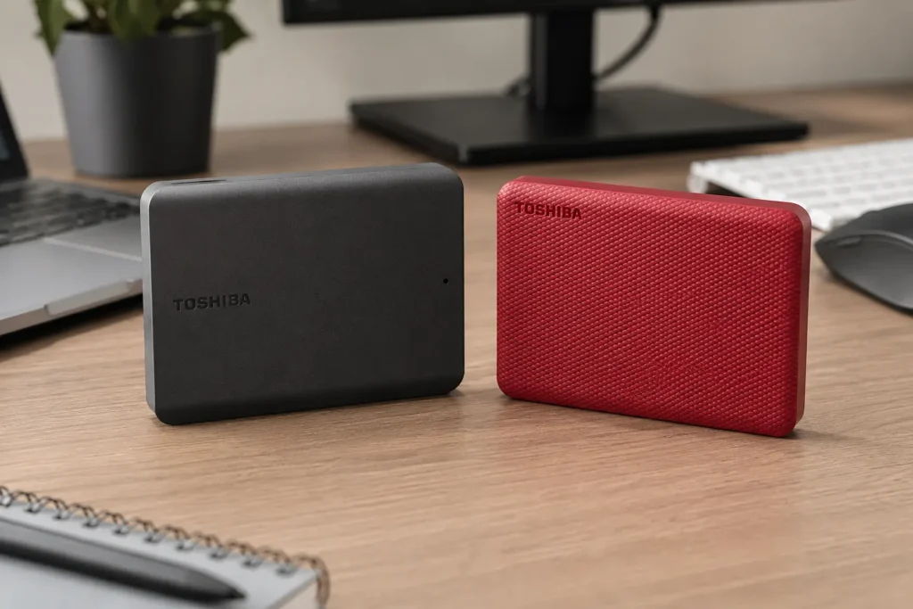 Toshiba Canvio Basics ou Advance: senha e backup mudam a escolha?