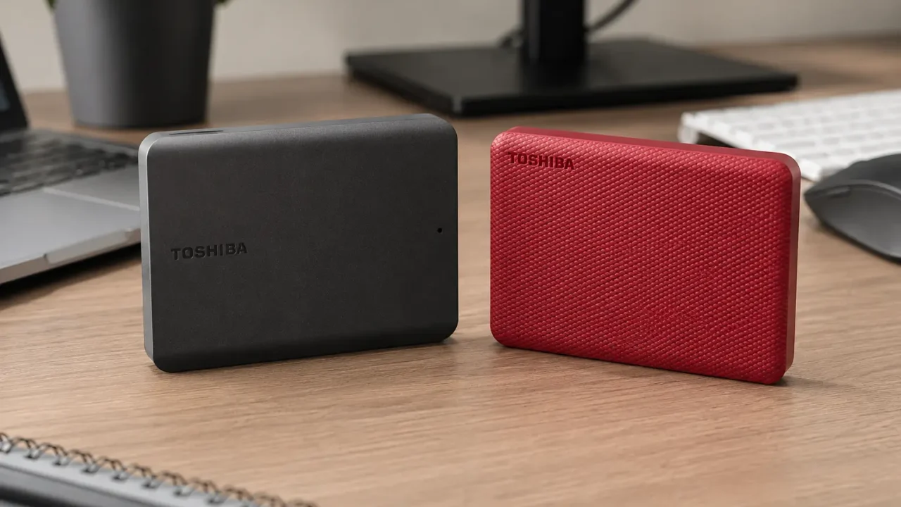 Toshiba Canvio Basics ou Advance: senha e backup mudam a escolha?