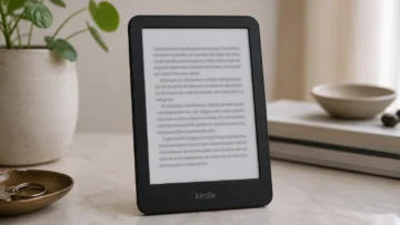 Nos Kindles de 16 GB, a tela decide mais que o armazenamento