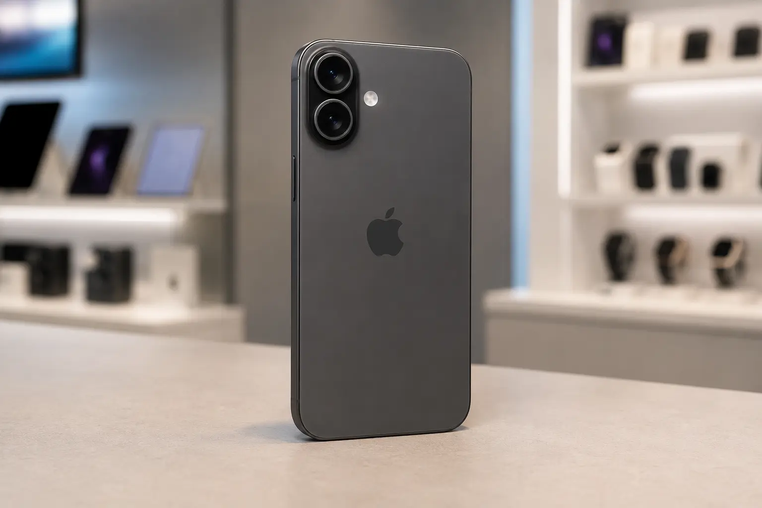 No iPhone 17e, tela e câmeras pesam mais que a geração