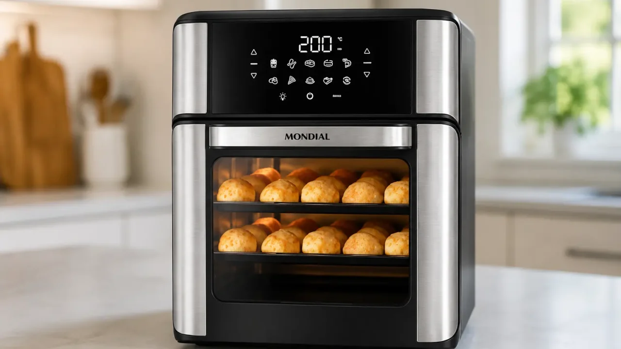 Mondial Oven 12L ou 5L: forno versátil ou cesto para o dia a dia
