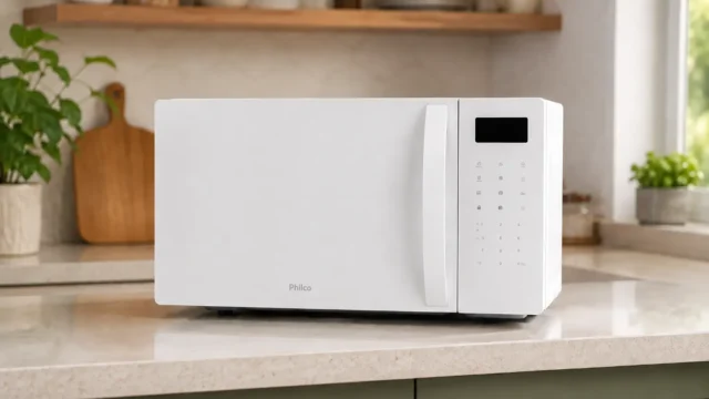 No Philco 20L, a escolha está entre receitas automáticas e Menu FIT