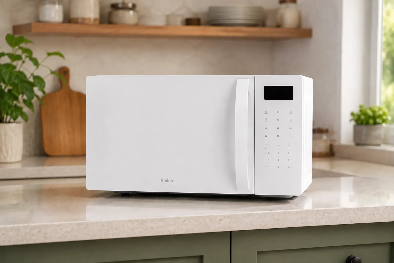 No Philco 20L, a escolha está entre receitas automáticas e Menu FIT