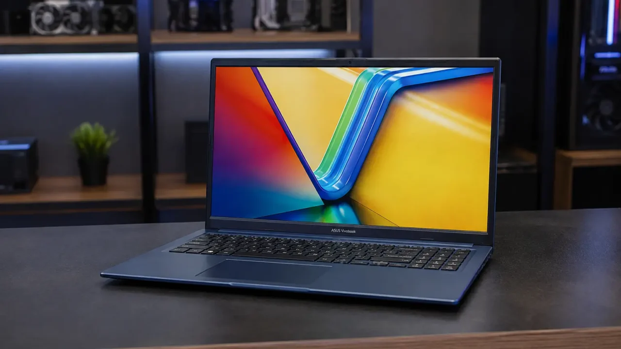 No Vivobook 15, CPU e sistema pesam mais que 16 GB e 512 GB