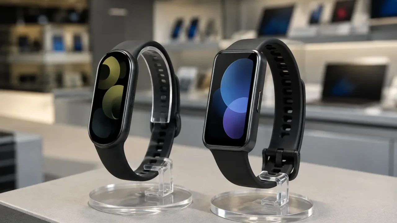 HUAWEI Band 10 ou Xiaomi Smart Band 10: tela e autonomia pesam na escolha