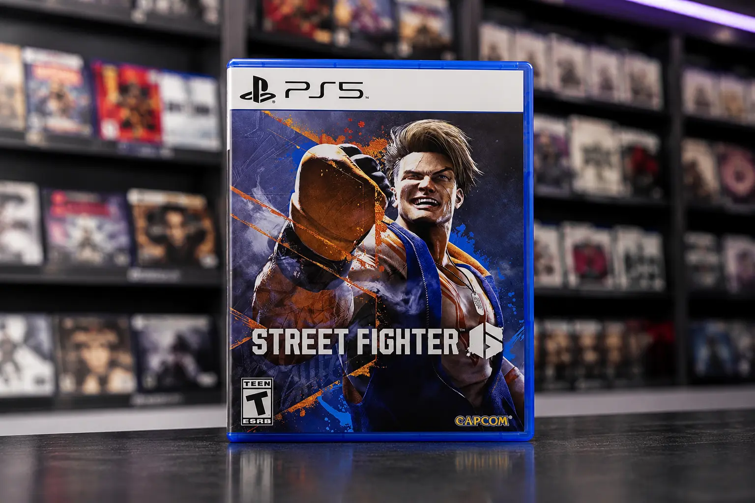 Em Street Fighter, o formato decide: jogo no PS5 ou livro impresso