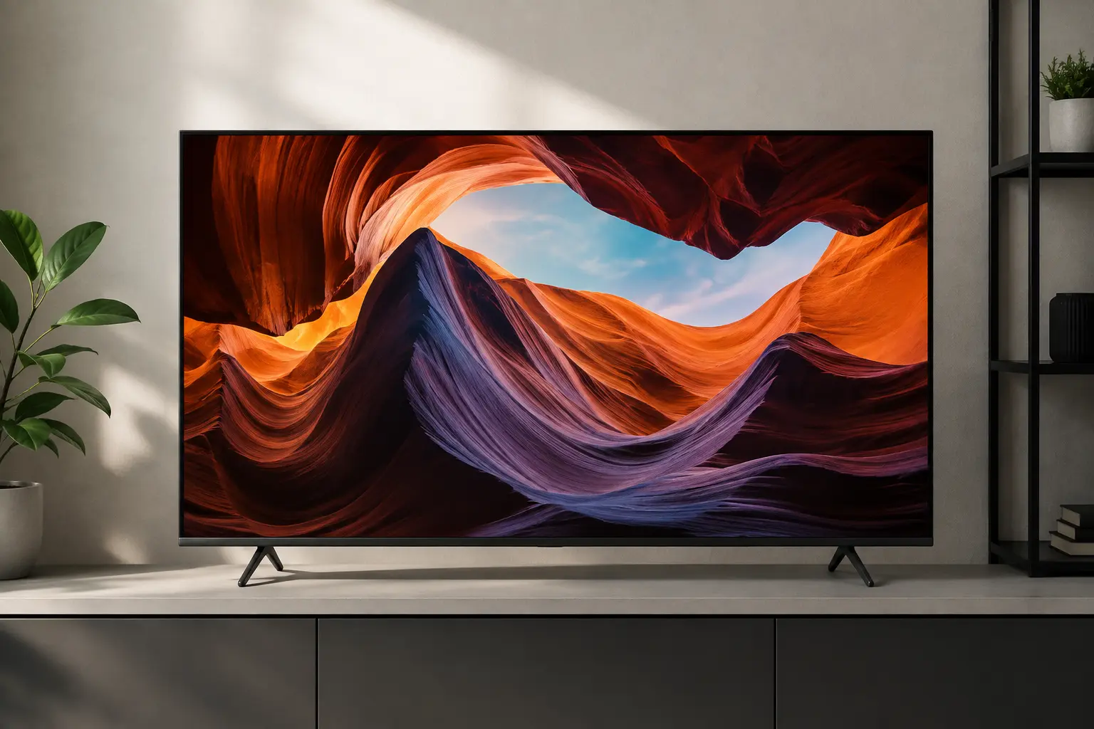 Três TVs de 55 polegadas para streaming, jogos ou salto ao OLED