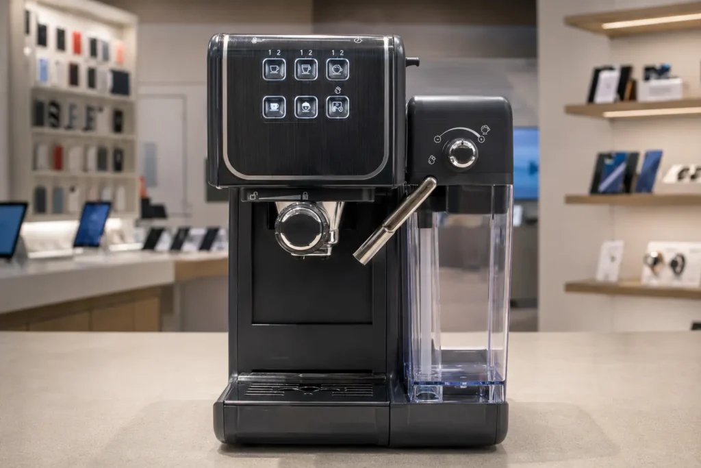 Na cafeteira espresso, automação separa PrimaLatte e Perfect Brew