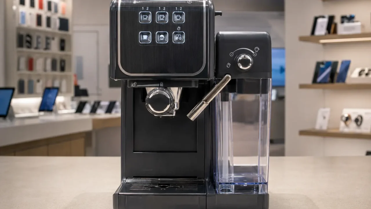 Na cafeteira espresso, automação separa PrimaLatte e Perfect Brew