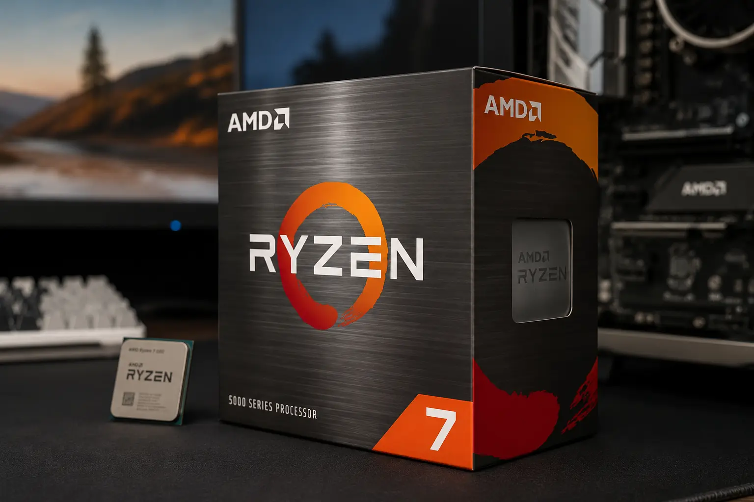 No Ryzen 7, a plataforma decide antes do clock e do cache